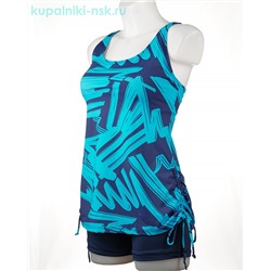 24070 Q Купальник раздельный танкини (44-52)