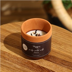 Свеча ароматическая в баночке, 70 г, соевый воск, hibiscus