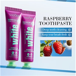 Набор зубных паст ассорти 5 вкусов Sadoer WHITЕ, 5 шт. * 30 гр.