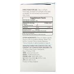 Comvita, Propolis, PFL15, 365 Softgels