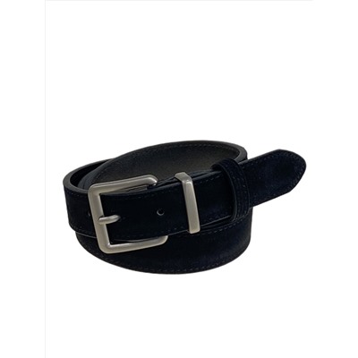 Ремень женский из натуральной кожи, цвет черный