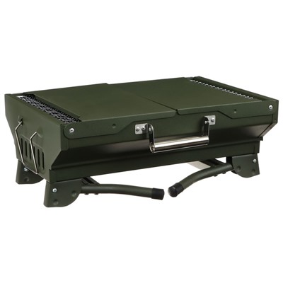 Мангал-барбекю Maclay, 45×30×35 см, цвет хаки