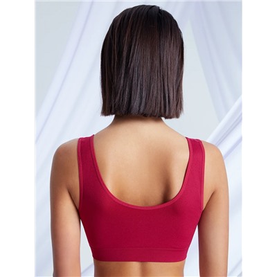 Minimi Топ MA132 Майка "Toп" (кроп-топ на широких бретелях с вкладышами), РА