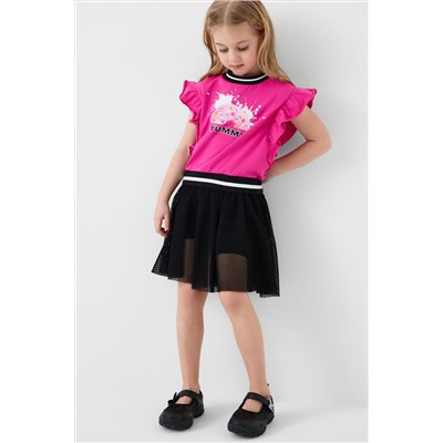 Юбка-легинсы трикотажные для девочек PLAYTODAY, 1240331