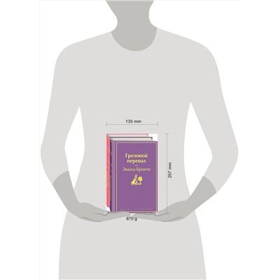 Эксмо Бронте Э., Бронте Ш. "Набор "Великие романы сестер Бронте" (из 3 книг: "Джейн Эйр", "Грозовой перевал" и "Незнакомка из Уайлдфелл-Холла")"
