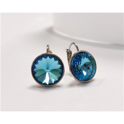Серьги с кристаллами Swarovski