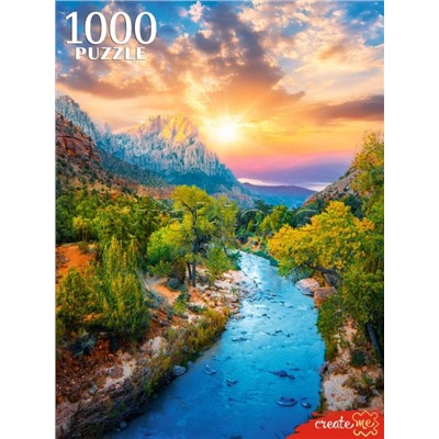 Пазлы 1000 "Речной пейзаж"