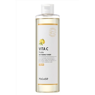 MeLoSo Тонер для лица с витамином C / Vita C Vitality Whitening Toner, 300 мл KRISTALLER, 1111124