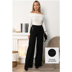 Брюки палаццо Адель (черные) Б14881-8М