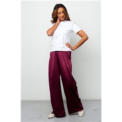 Брюки на резинке атласные 398BRD НАТАЛИ, 1084625