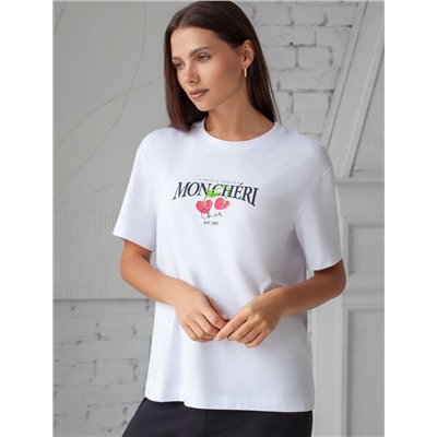 VILATTE Футболка D49.136