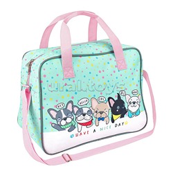 Сумка для спорта "HAPPY DOGS" ментол 38x29x20 см