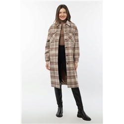 01-10518 Пальто женское демисезонное (пояс)