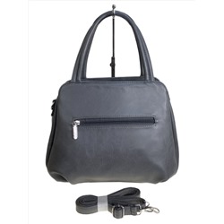 Женская сумка из искусственной кожи, цвет серый