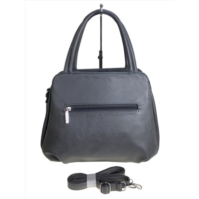 Женская сумка из искусственной кожи, цвет серый