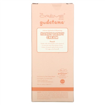 The Creme Shop, Handy Dandy Cream, Gudetama, Peach, 1.69 oz (50 ml)