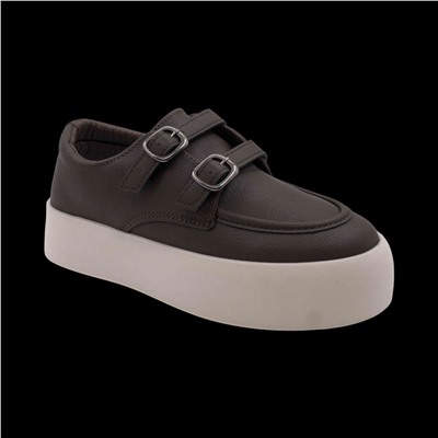 Полуботинки демисезонные 2519-5 темно коричневые