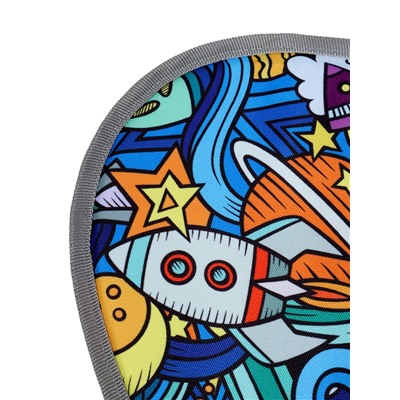 Ледянка мягкая Space, треугольная, d=41 см, толщина 1.2 см, рисунок МИКС