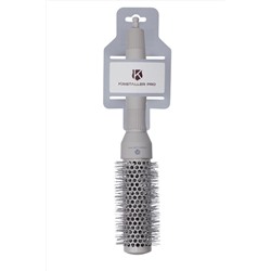 Kristaller Термобрашинг для укладки волос / Ceramic + Ionic TG-X27/32, 32 мм, серый KRISTALLER, 1111759