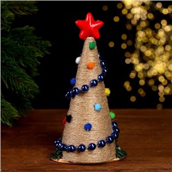 Декор «Ёлка. Конус со звездой»