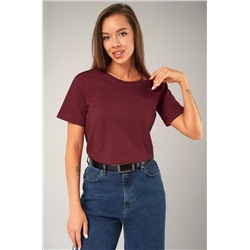 Женская базовая хлопковая футболка Happyfox