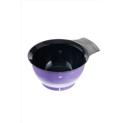 Dewal Чаша для смешивания краски с ручкой и прорезиненной вставкой T-007lavender, пластик, фиолетовый, 330 мл KRISTALLER, 1118544