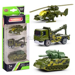 Набор машин "Военная техника" в коробке