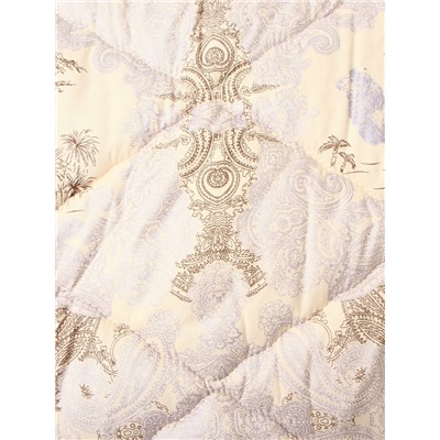 Одеяло зимнее (утеплённое) стандарт 2 сп., 172×205 см, шерсть верблюда, ткань глосс-сатин