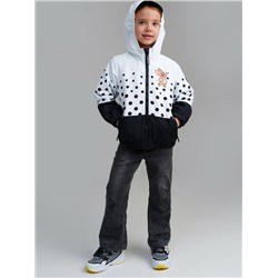 Куртка текстильная с полиуретановым покрытием для девочек (ветровка)