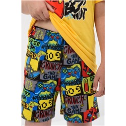 Пижама с шортами Хакер короткий рукав с шортами НАТАЛИ, 1029531