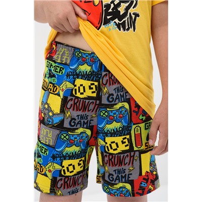 Пижама с шортами Хакер короткий рукав с шортами НАТАЛИ, 1029531