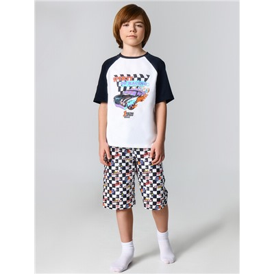 КОМПЛЕКТ ДЛЯ МАЛЬЧИКОВ (ДЖЕМПЕР, ШОРТЫ) 563340