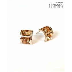 Серьги с кристаллами Swarovski