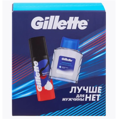 Набор подарочный Dʤɪˈlett Classic 2 предмета (Пена для бритья 50 мл + Лосьон после бритья, 50 мл) в коробке