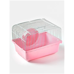 Колесо для грызунов тихое, 11 см, розовое