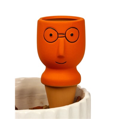 Автополив для комнатных растений «Который выжил», 14×4.6 см, керамика, набор 4 шт., МИКС