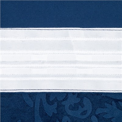 Штора портьерная «Этель», 145×270 см, валенсия голубая океан