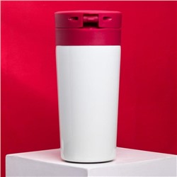 Термокружка с кнопкой «Нас тупило утро», 350 мл, сохраняет тепло 6 ч