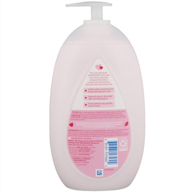 Johnson's Baby, Baby Lotion, 16.9 fl oz (500 ml)