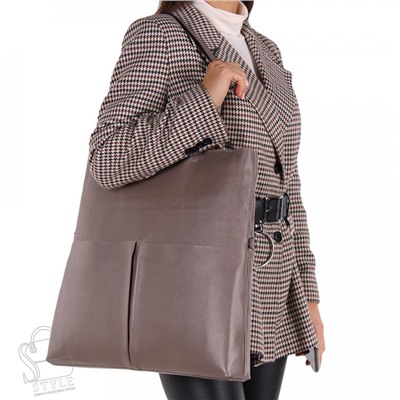 Сумка женская кожаная 3718G khaki Vitelli Grassi