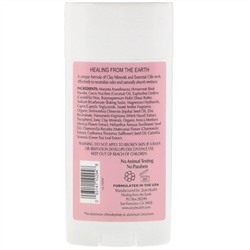 Zion Health, Bold, глиняный сухой дезодорант, сладкая амбра, 80 г (2,8 унции)