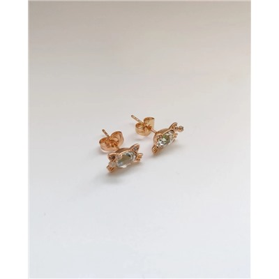 Серьги с кристаллами Swarovski