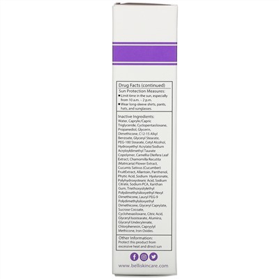 Belli Skincare, Pure Radiance Sunscreen, SPF 30, 1.5 fl oz (44 ml)