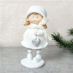 Фигурка Мальчик/Девочка 13 см / W254-1 /уп 72/Новый год