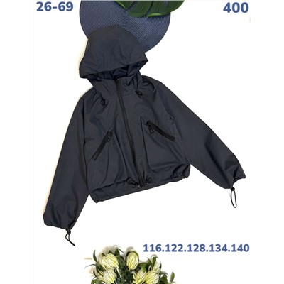 Ветровка 400 чёрный