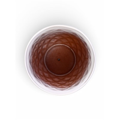 Набор горшков для цветов «Шишка», белый, керамика, 4 шт.: 4 л, 1.5 л, 1 л, 600 мл