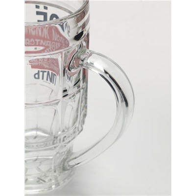 Кружка пивная с надписью «В этой жизни приходится», 500 мл