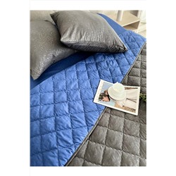 КПБ с одеялом New Style КМ-002 графит-синий НАТАЛИ, 885003