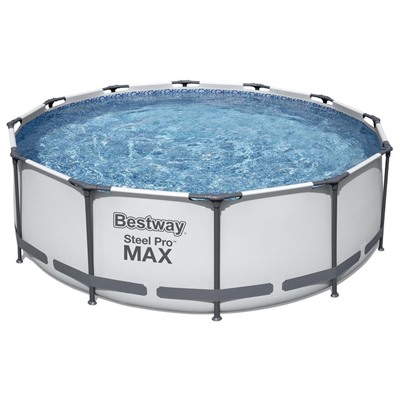 Бассейн каркасный Bestway Steel Pro MAX 56260, 366×100 см, фильтр-насос, круглый