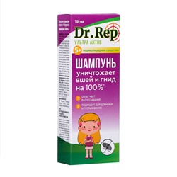 Шампунь Доктор реп средство педикулицидное «мирролла перметрин »фора+«.100 мл